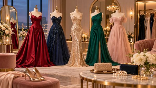 Les meilleures robes de soirée élégantes selon votre style